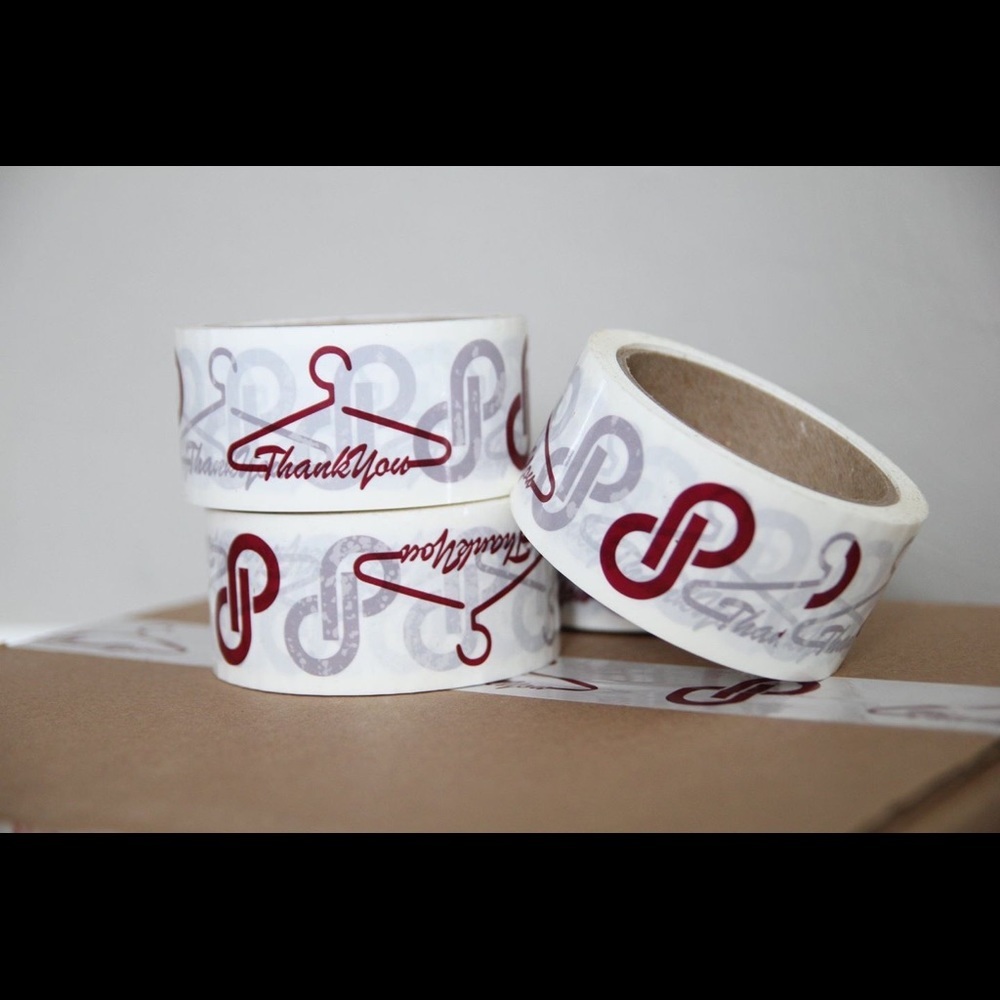 Poshmark/Thank-You Shipping Packaging Tape 4 rolls
